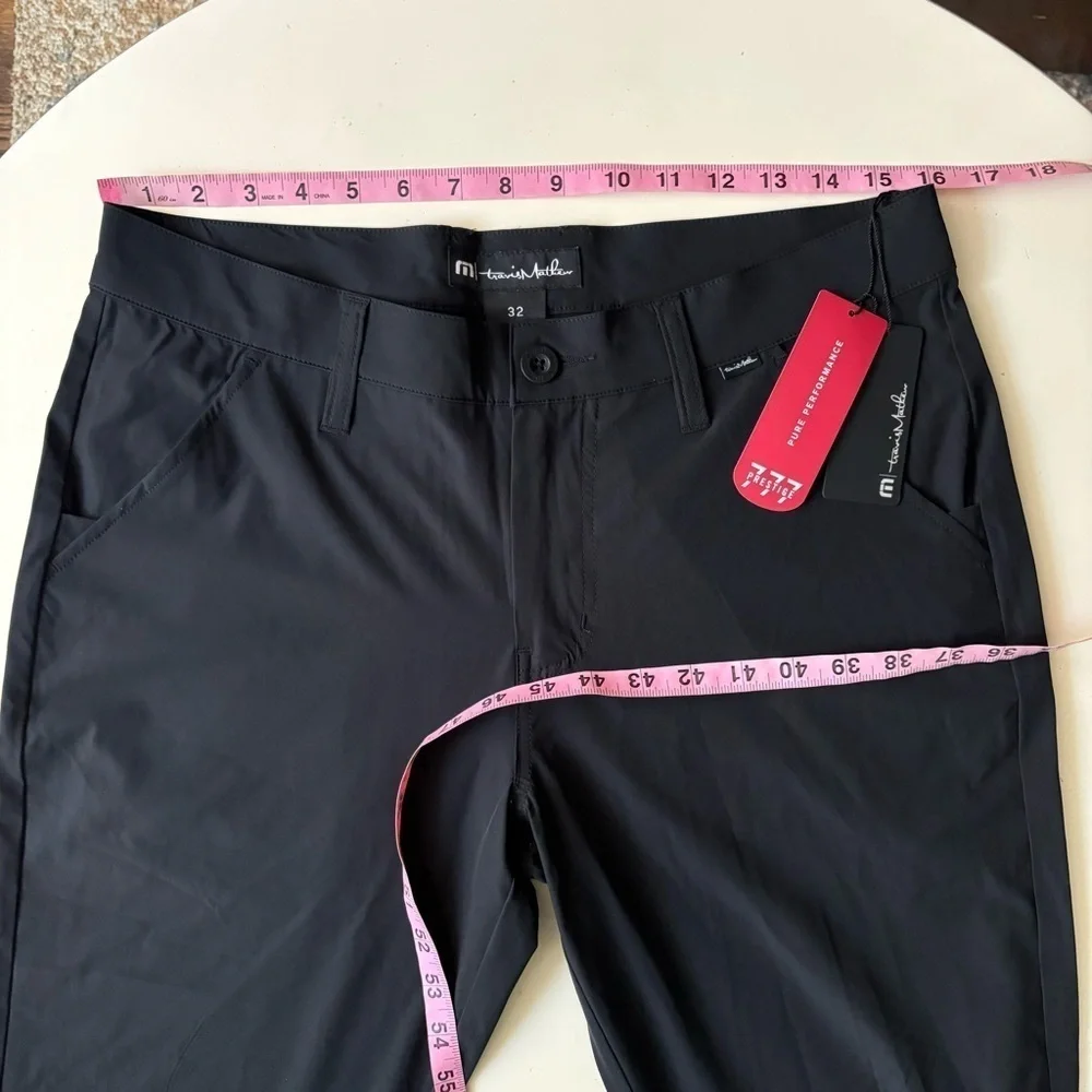 Travis Mathew Majestic X Players Lightweight Performance Pant 32x32 Black New
